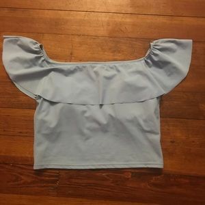 Kortni Jean Ruffled Around Top